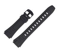 Casio Uhrenarmband 20mm Kunststoff Schwarz - WV-59