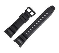 Casio Uhrenarmband Ersatzband 24mm Kunststoff Schwarz - SGW-100