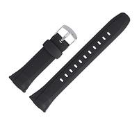 Casio Uhrenarmband Ersatzband 24mm Kunststoff Schwarz - WVA-620