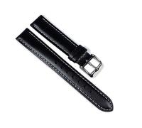 Casio Uhrenarmband Leder 16mm schwarz LTP-1314
