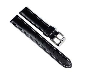 Casio Uhrenarmband Leder 16mm schwarz LTP-1314