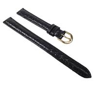 Casio Uhrenarmband Leder schwarz 12mm LTP-1094Q LTP-1094 LTP-1095