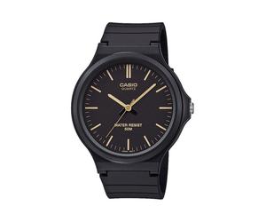Casio - Unisex Armbanduhr Casio MW-240-1E2VEF mit schwarzen Zifferblatt