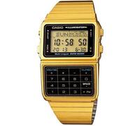 Casio Unisex-Armbanduhr Databank Digital Quarz Edelstahl beschichtet DBC-611G-1D