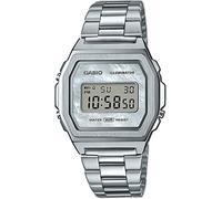 Casio Unisex Digital Quarz Uhr mit Edelstahl Armband A1000D-7EF