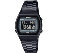 Casio Unisex Digital Quarz Uhr mit Edelstahl Armband B640WBG-1BEF Schwarz
