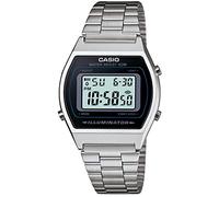 Casio Unisex Erwachsene Digital Quarz Uhr mit Edelstahl Armband 4971850965138