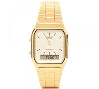 Casio Armbanduhr AQ-230GA-9DMQYES Analog-Digital Quarz Edelstahl Gelbgoldfarben Unisex