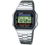 Casio Unisex ErwachseneArmbanduhr Digital Quarz Edelstahl A168WA-1YES