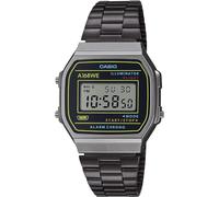 Casio Unisexuhr Collection A168WG, Schwarz/Grau, One Size, Modern