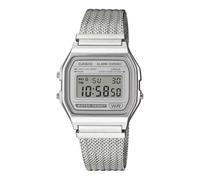 Casio Uhren - iconic - A158WEM-7EF silber