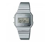 Casio Vintage Digital Alarm Chronograph A700 Serie - Silber A700WEV-7AEF