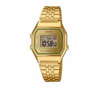 Casio Vintage Mini LA680WEGV-9AEF Damenuhr gelbgoldfarben Metallband