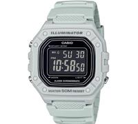 Casio W-218H Serie | Weiß | 7 Jahre Batterie