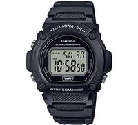 Casio W-219 Series Standard Digital Uhr Herren Chippukashi Übersee Modell Schwarz W-219H-1AV Schwarz W-219H-1AV Armband, Schwarz W-219h-1av, Armband