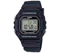 Casio W218h1a Watch Schwarz (Herstellerartikelnummer: W-218H-1A-OS)