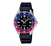 CASIO Collection Uhr MDV-10-1A2V | Rot/Blau, Hellblau/Silber