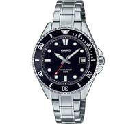 CASIO Collection Uhr MDV-10D-1A1V | Schwarz/Silber