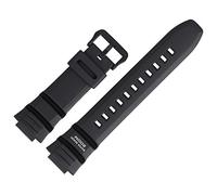 Casio WV-200E Ersatzband Uhrenarmband Kunststoff 16mm Schwarz