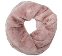Caspar SC480 warmer eleganter Damen Winter Fell Loop Schal, Farbe:altrosa, Größe:One Size