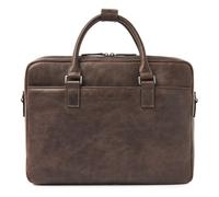 Castelijn & Beerens Carisma Aktentasche Leder 40 cm Laptopfach braun