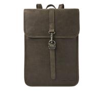 Castelijn & Beerens Carisma Rucksack RFID Leder 41 cm Laptopfach grün