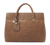 Castelijn & Beerens Carisma Shopper Tasche RFID Schutz Leder 41 cm Laptopfach cognac (TAS045250)