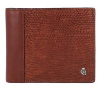 Castelijn & Beerens Donna Geldbörse RFID Leder 11 cm cognac (454190-CO) braun