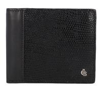Castelijn & Beerens Donna Geldbörse RFID Leder 11 cm schwarz