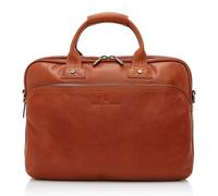 Castelijn & Beerens Firenze Aktentasche RFID Leder 43 cm Laptopfach braun