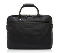Castelijn & Beerens Firenze Aktentasche RFID Leder 43 cm Laptopfach schwarz