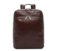 Castelijn & Beerens Firenze Rucksack RFID Leder 41 cm Laptopfach mocca (60-9576-MO) braun