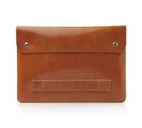 Castelijn & Beerens Laptophülle Leder 35.5 cm braun