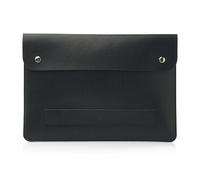 Castelijn & Beerens Laptophülle Leder 35.5 cm schwarz (59-5245-ZW) schwarz