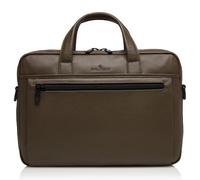 Castelijn & Beerens Nappa X Charlie Aktentasche RFID Leder 41 cm Laptopfach oliv