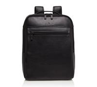 Castelijn & Beerens Nappa X Victor Rucksack RFID Leder 42 cm Laptopfach schwarz