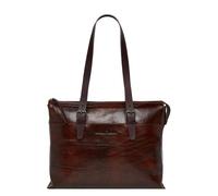 Castelijn & Beerens Rien Laptop Umhängetasche 15.4'' RFID cognac
