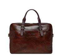 Castelijn & Beerens Rien Aktentasche RFID Leder 41 cm Laptopfach cognac (52-9472-CO)