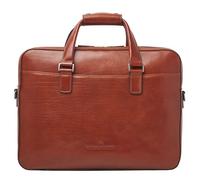 Castelijn & Beerens Ted Aktentasche Leder 41 cm Laptopfach cognac (42-9472-CO)