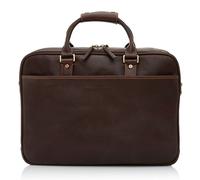 Castelijn & Beerens Verona Aktentasche RFID Leder 43 cm Laptopfach braun
