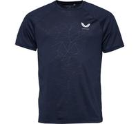 CASTORE AOP SS T-SHIRT Herren Sportshirt, dunkelblau, größe S