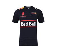 Castore Red Bull Racing F1 Herren 2025 Max Verstappen Team T-Shirt, Marineblau, XX-Large