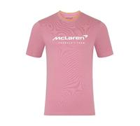 Castore McLaren F1 Core Essentials Logo T-Shirt für Herren, Rosa, XS