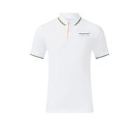Castore McLaren Herren Core Essential Polo F1, Weiss/opulenter Garten, S