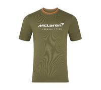 Castore McLaren Herren Core Essentials Logo F1 T-Shirt, Grün , XX-Large