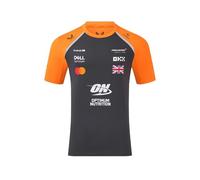 Castore McLaren Herren Lando Norris Team T-Shirt F1 2025, Phantom / Autumn Glory, 3X-Groß