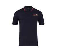 Castore Red Bull Racing F1-Core-Poloshirt, vollfarbiges Logo, Marineblau, XXL