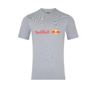 Castore Red Bull Racing F1 T-Shirt mit großem Logo vorne, GRAU, L