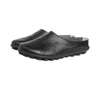 Casual All-match Hollow Hausschuhe | Hausschuhe Sommer Hausschuhe Leder | Mules Sandalen Damen Flat Dressy Bequemer Slip-On Loafer