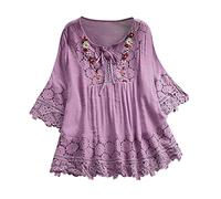 Casual Damen elencoco Damenmode kuscheliger Pullover Damen Sommermode Damen 2021 airycloth Damen Oberteile Tshirt Damen v Ausschnitt floryday t-Shirt Damen Basic 4XL